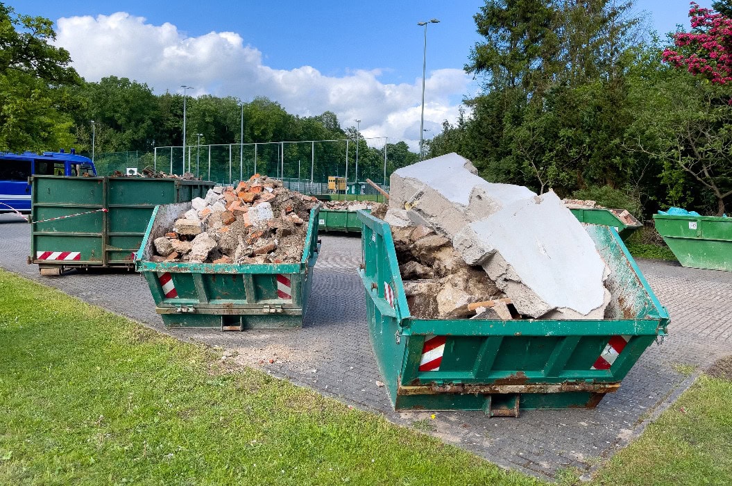 Containergrößen für verschiedene Abfälle